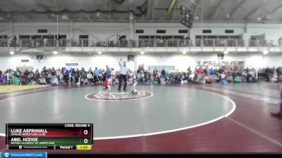 53 lbs Cons. Round 4 - Luke Aspinwall, Apache Wrestling Club vs Abel Hodge, Rhyno Academy Of Wrestling