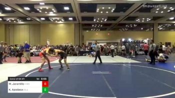 Match - Mateo Jaramillo, Yorba Linda High School vs Kyler Apodaca, Columbia Wildcats