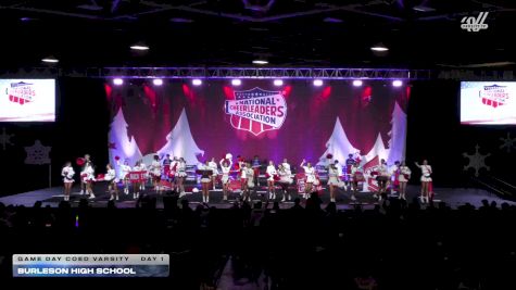 Burleson High School [2025 Game Day Coed Varsity Day 1] 2025 NCA State of Texas Regional