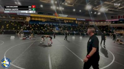 105 lbs Quarterfinal - Zoe Sullivan, Ankeny vs Sophia Calpito, Charles City