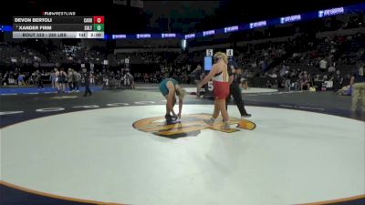 285 lbs Round Of 32 - Devon Bertoli, Cardinal Newman (NC) vs Xander Firm, Sultana (SS)
