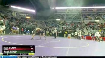 220 lbs Champ. Round 1 - Elijah Buckley, Eastern (Greentown) vs Nash Shupert, Elkhart