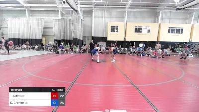 89 kg Rr Rnd 3 - Tyler-Nicholas Ritz, Virginia Team Predator vs Cole Grenier, Southside