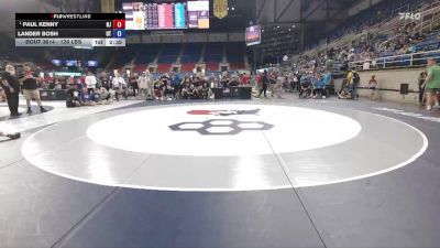126 lbs Cons. Sub-semis - Paul Kenny, NJ vs Lander Bosh, UT