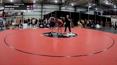 74 kg Cons. Round 3 - Bronson Baxter, Arkansas Regional Training Center vs Marc Koch, CLT Regional Training Center