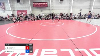 57 kg Final - Justin D`Arce, Prime Wrestling Club vs Vincent Augello, Barn Brothers