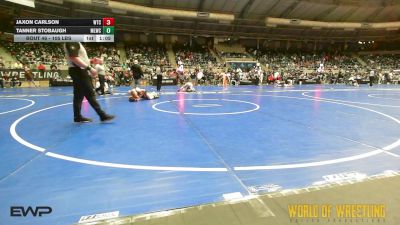 105 lbs Round Of 32 - Jaxon Carlson, WTC vs Tanner Stobaugh, Motherlode Wrestling Club