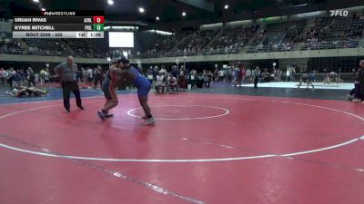 285 lbs Semifinal - Urijah Rivas, Ashley vs Kyree Mitchell, Philadelphia