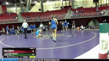 120 lbs Round 1 (8 Team) - Sawyer Swarm, Kearney Girls vs Mia Cobian, Seward Girls