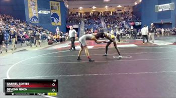 165 lbs Cons. Round 2 - Gabriel Cortes, Mountain View vs DeVonn Nixon, Copley