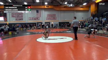 115 lbs Quarterfinal - Ava Hendricks, South Tama vs Brianna Lucero, Iowa City West