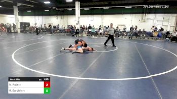 160 lbs Round Of 16 - Nicco Ruiz, CA vs Ryan Garvick, PA