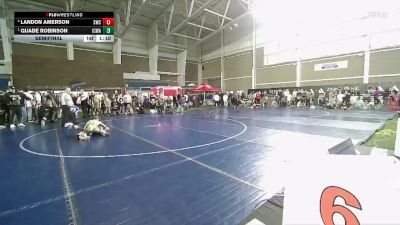 118 lbs Semifinal - Quade Robinson, Iron County Wrestling Academy vs Landon Amerson, Shootbox Wrestling Club