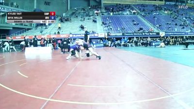 160 lbs Semis (4 Team) - Kylee Tait, Campbellsville University vs Mya Willis, Missouri Valley College