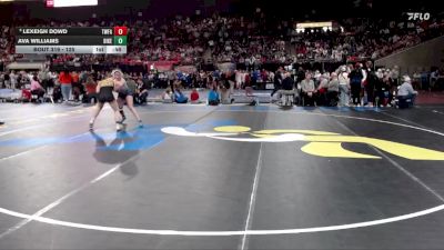 125 lbs Cons. Round 3 - Ava Williams, Bishop Kelly vs Lexeigh Dowd, Twin Falls