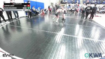 105 lbs Rr Rnd 3 - Carter Lacey, Wagoner Takedown Club vs Blake Wilkinson, Skiatook Youth Wrestling