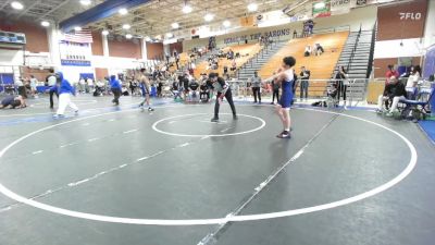 109-119 lbs 1st Place Match - Jeffrey Juangco, Lion Of Judah Wrestling Academ vs Moises Barrios, Canyon Springs High School
