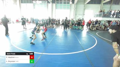 72 lbs Semifinal - Faith Hashmi, SoCal Hammers vs Layla Gryniuk, Threshold WC