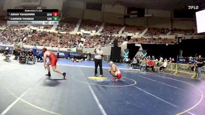 215-D4 Semifinal - Aidan Ysaguirre, Santa Cruz Valley Union High School vs Carson Thomas, St. Johns High School