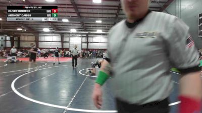 Round Of 16 - Oliver Rutberg, Haverford vs Anthony Daibes, River Edge