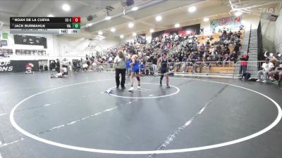 138 lbs Cons. Semi - Jack Burmahln, Valencia/Placentia vs Noah De La Cueva, Calvary Chapel/SA