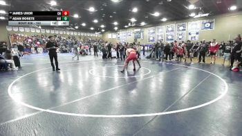 150 lbs Cons. Round 4 - James Uhor, Chico vs Adan Rosete, Hueneme