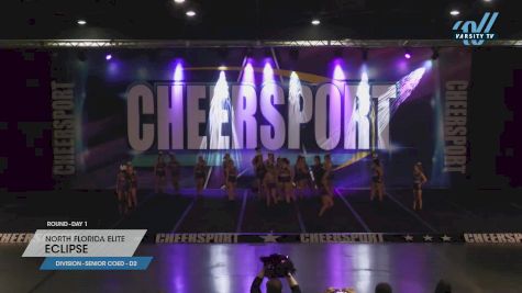 North Florida Elite - Eclipse [2023 L3 Senior Coed - D2 Day 1] 2023 CHEERSPORT Daytona Beach Classic