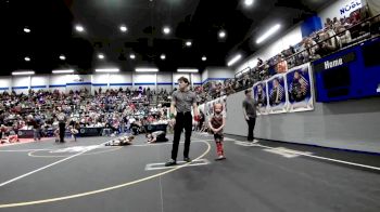 43 lbs Quarterfinal - TeeJay Henry, Comanche Takedown Club vs Bodee Coffman, Piedmont