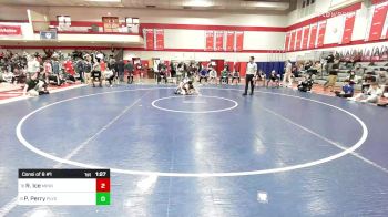 120 lbs Consi Of 8 #1 - Ryan Ice, Minnechaug vs Paul Perry, Plymouth South