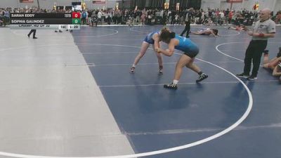 155 lbs Champ. Rd Of 32 - Sophia Galindez vs Sarah Eddy, Top Of The Rock Wrestling Club