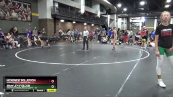 136 lbs Round 3 (16 Team) - Braylen Fielder, Hastings Wrestling Academy vs McKenzie Tollefson, Braided Brutes Wrestling