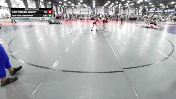 132 lbs Rr Rnd 3 - June Wagner-Gilbert, Indiana Outlaws Teal vs Ava Weatherford, Demolition Elite