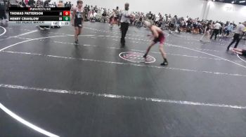 109 lbs 1st Place Match - Thomas Patterson, Alpha Elite vs Henry Craiglow, Dayton Bandits