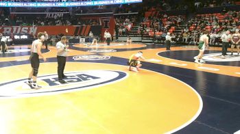 2A 215 lbs Cons. Round 1 - Benjamin Chaffer, Morton vs Sebastian Sanderson, Tinley Park (H.S.)