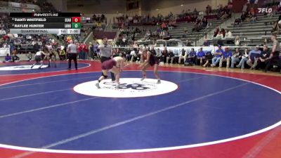 5A 125 lbs Quarterfinal - Raylee Hunter, Lake Hamilton vs Tianti Whitfield, Searcy