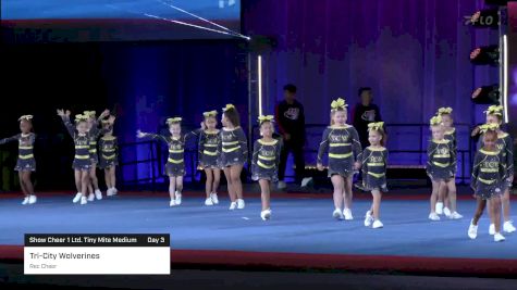 Tri-City Wolverines - Rec Cheer [2023 Show Cheer 1 Ltd. Tiny Mite Medium Day 3] 2023 Pop Warner National Cheer & Dance Championship