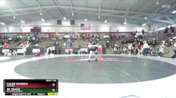 285 lbs Cons. Round 6 - Caleb Wunsch, Newman vs BK Seago, Ouachita Baptist