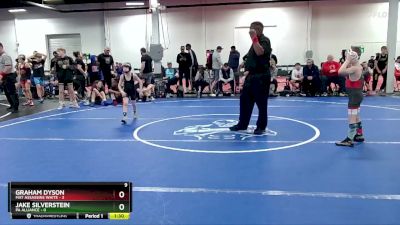 52 lbs Placement (4 Team) - Jake Silverstein, PA Alliance vs Graham Dyson, Mat Assassins White