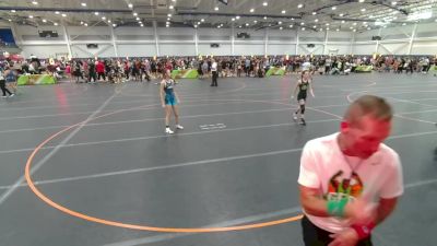 100 lbs Cons. Round 2 - Cate Cays, Ground Zero Wrestling Club vs Avery Gaskalla, The Barn LLC