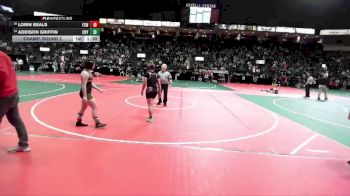 134 lbs Champ. Round 2 - Lorin Beals, FSW3 vs Addison Griffin, CNY2