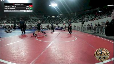 49 lbs Final - Barrett Smith, Team Tulsa Wrestling Club vs Brady Wood, Husky Wrestling Club