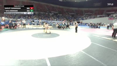 4A/3A/2A/1A Girls 115 Quarterfinal - Myli Montano, Colton Girls vs Hadley Gunderson, Burns Girls