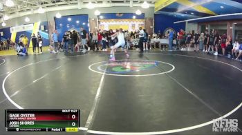 144 lbs Cons. Round 4 - Josh Shores, Camden vs Gage Oyster, Youth Impact Center