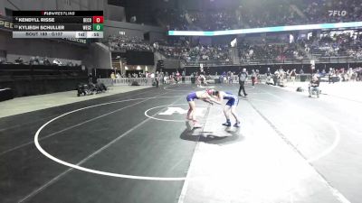 Cons. Round 2 - Kendyll Risse, Bennett County vs Kyliegh Schuller, West Central