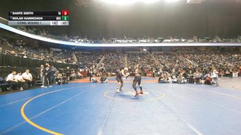 3A 138 lbs Cons. Round 1 - Nolan Hammonds, Wheatmore High School vs Dante Smith, Thomasville High School