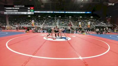 4A-157 lbs Cons. Round 2 - Caiden Villmow, Thunder Basin vs Maddux Hintz, Green River