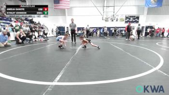 49-52 lbs Rr Rnd 3 - Amelia Ganote, Cotton County Wrestling Club vs Kynley Johnson, Division Bell Wrestling