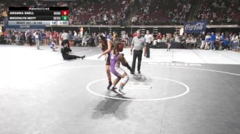 G 145 lbs Champ. Round 1 - Brooklyn Mott, Dutchtown Girls vs Arianna Snell, Belle Chasse Girls