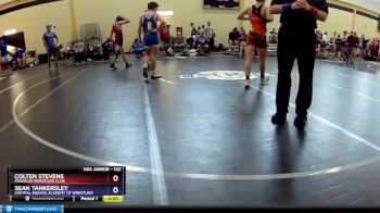 132 lbs Cons. Round 3 - Colten Stevens, Franklin Wrestling Club vs Sean Tankersley, Central Indiana Academy Of Wrestling