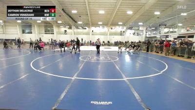 97 lbs Round Of 16 - Jaythan Delacruz, Methuen vs Camron Veneziano, Newtown